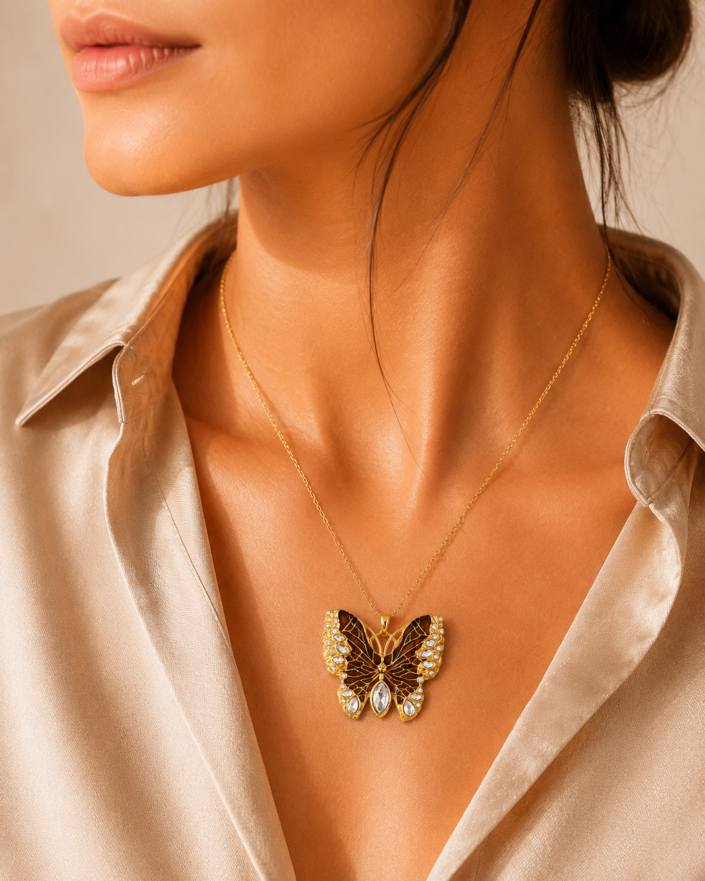 Royal Butterfly Necklace