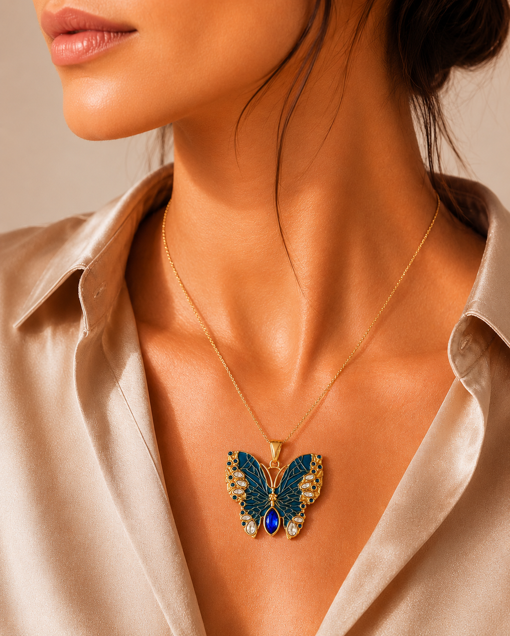 Royal Butterfly Necklace