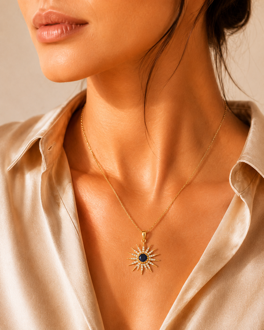 Celestial Sun Necklace