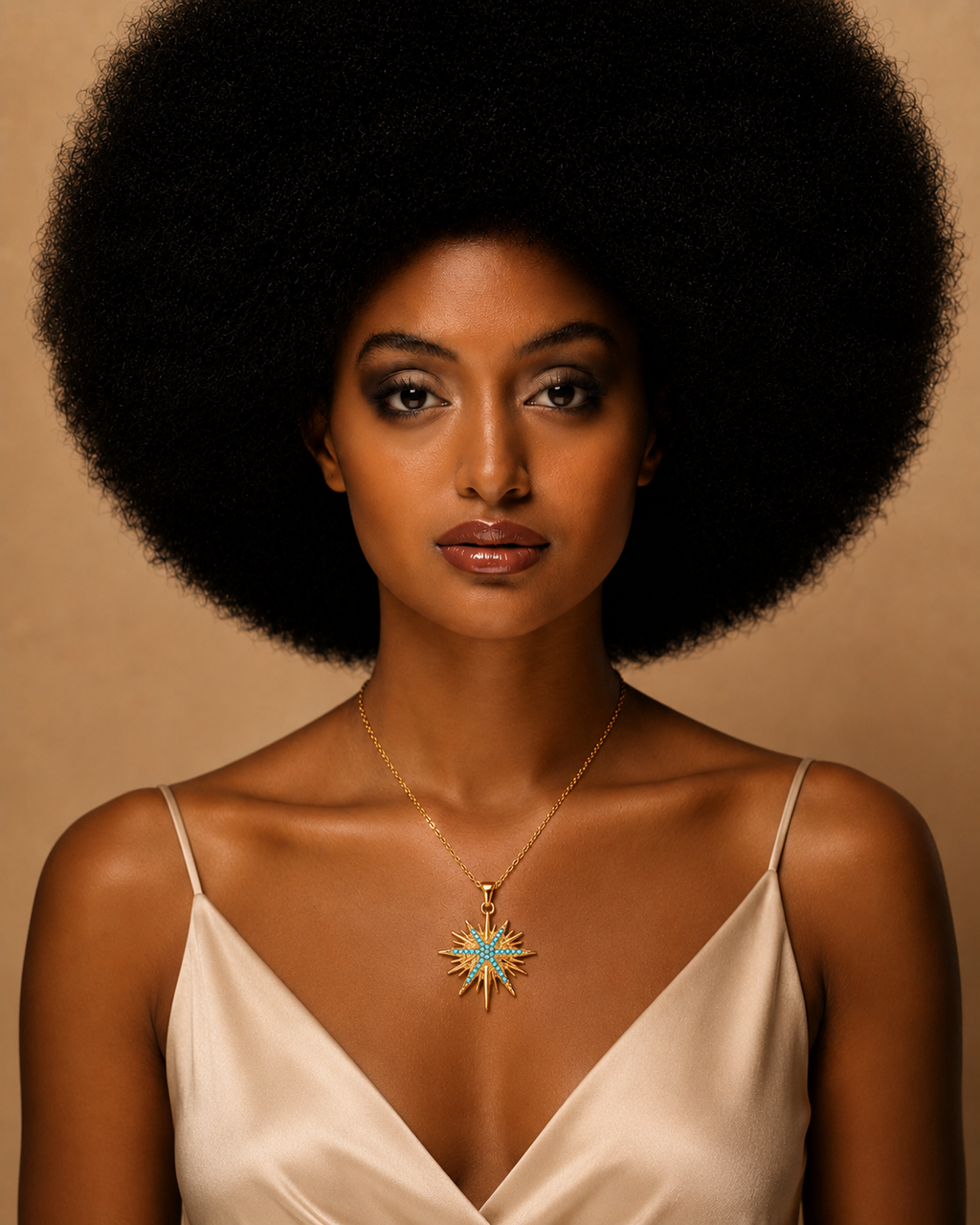 Celestial North Star Necklace