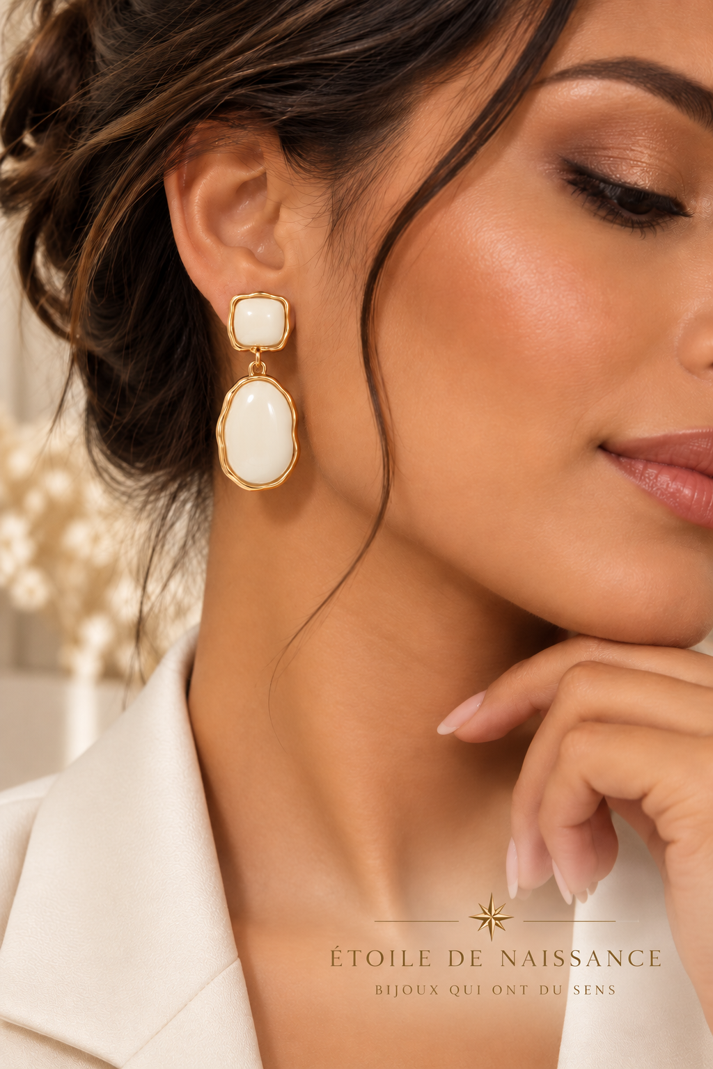 Boucles d’oreilles Soléa – Acier Inoxydable