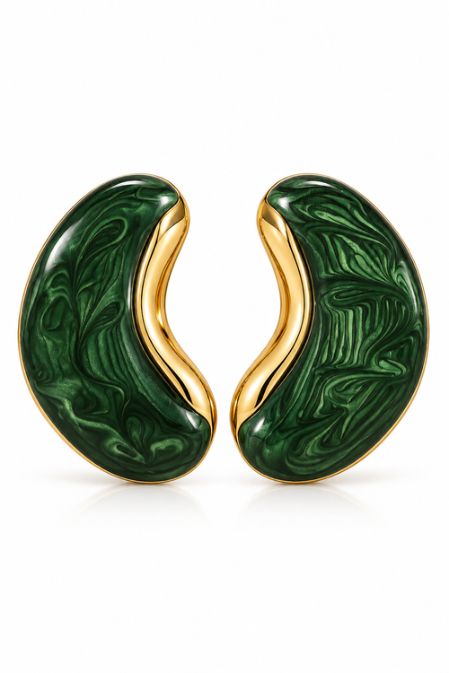 Boucles d’oreilles Gaïa – Design Sculptural