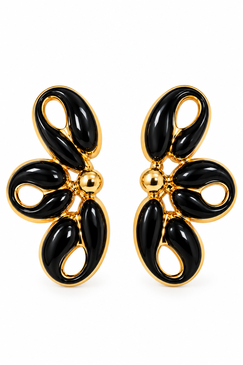 Boucles d’oreilles Elara – Marron