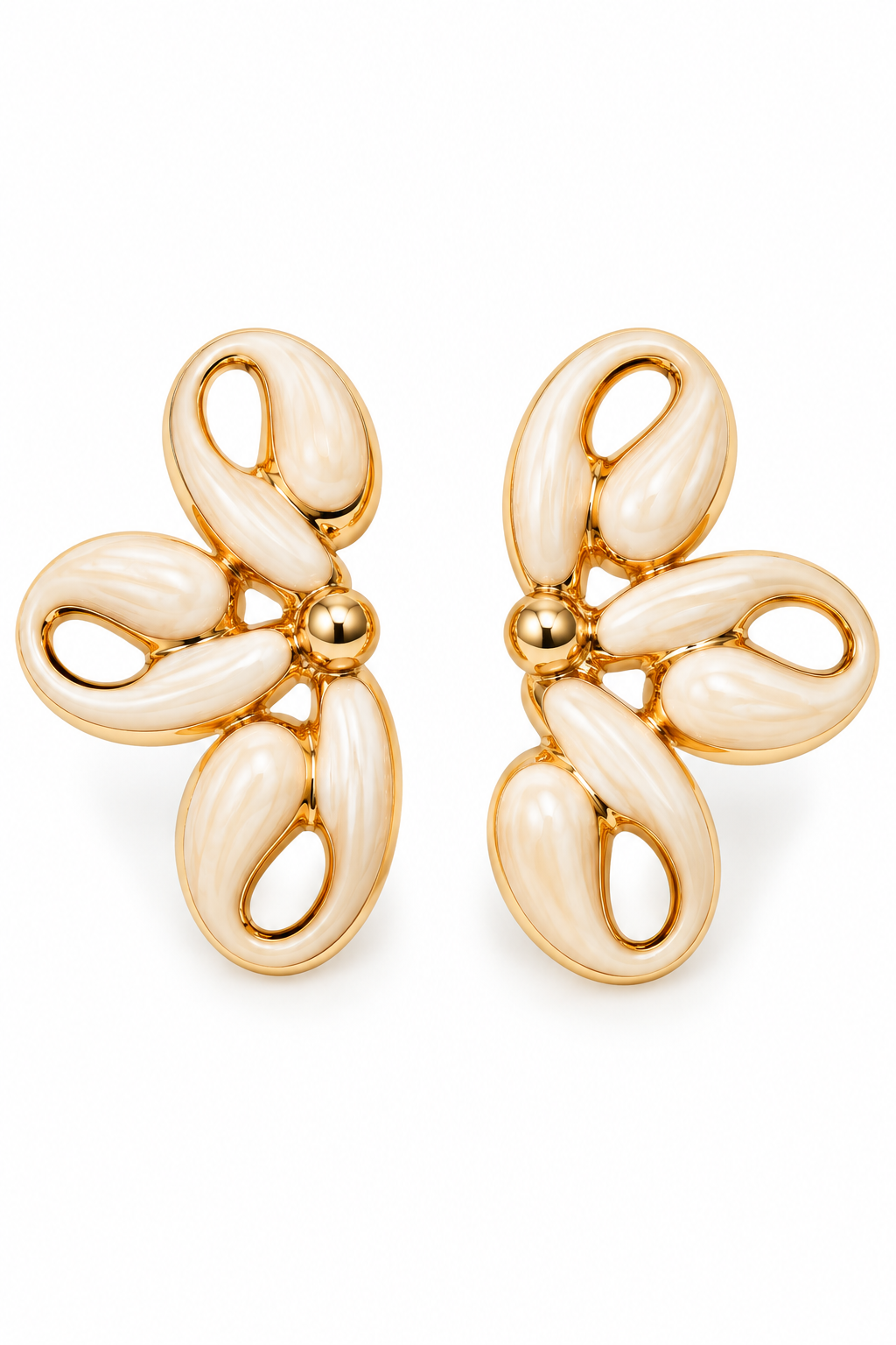 Boucles d’oreilles Elara – Marron