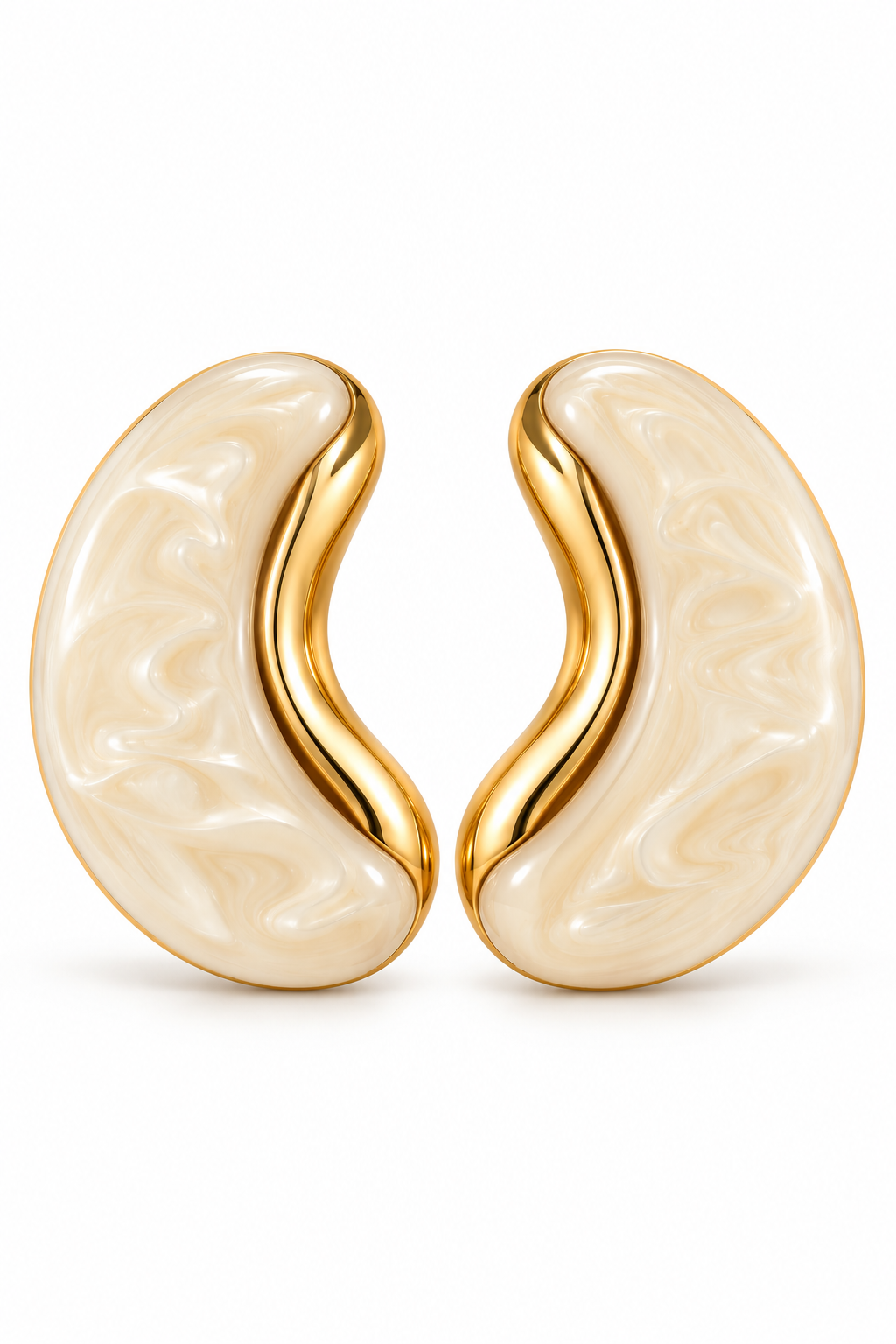Boucles d’oreilles Gaïa – Design Sculptural