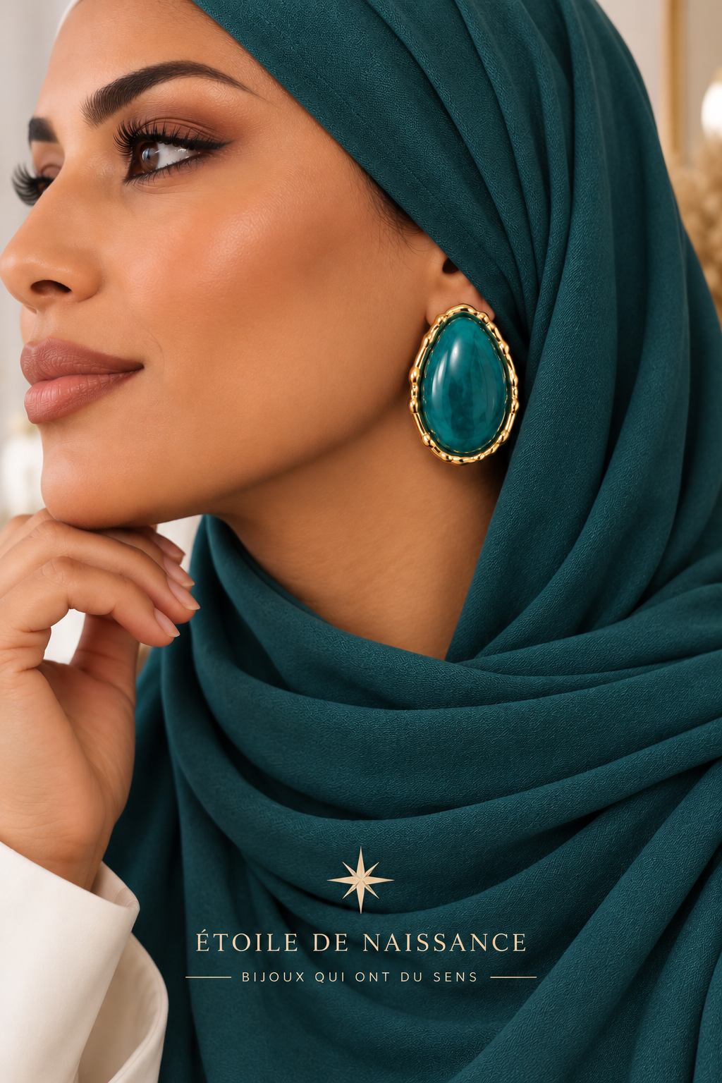 Boucles d’oreilles Naya – Éclat & Élégance