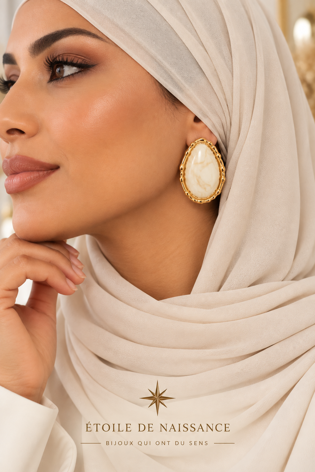 Boucles d’oreilles Naya – Éclat & Élégance