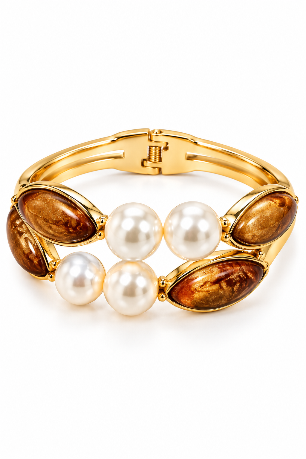 Bracelet Éloria – Perles & Éclat Doré