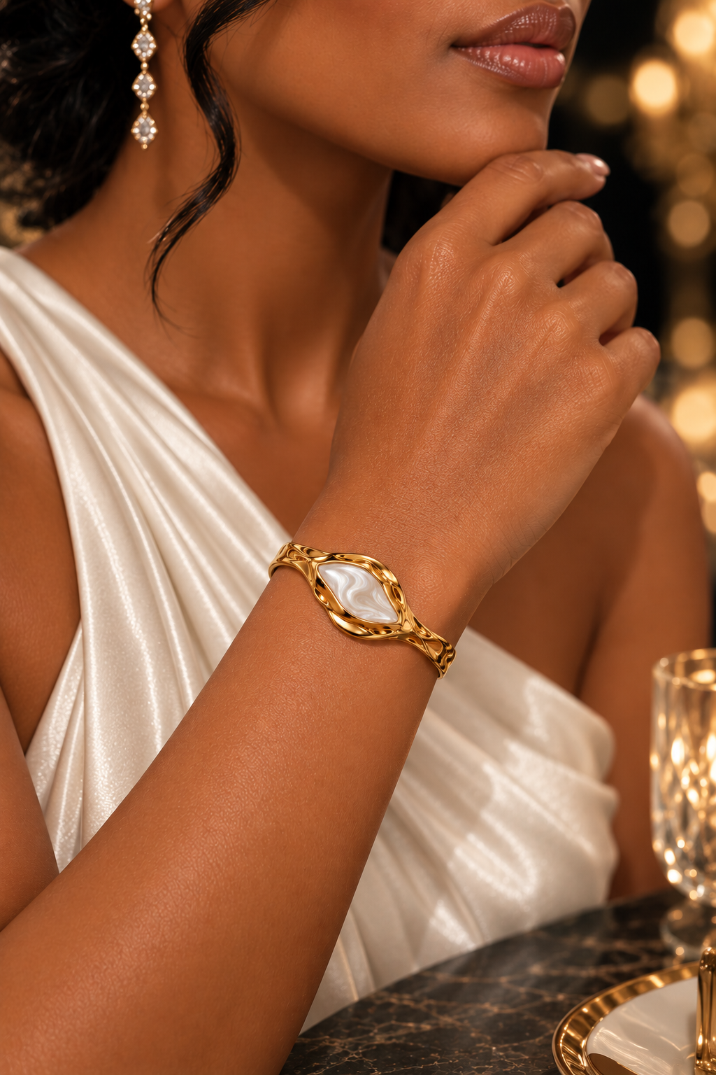 Bracelet Calista – Élégance Sculpturale