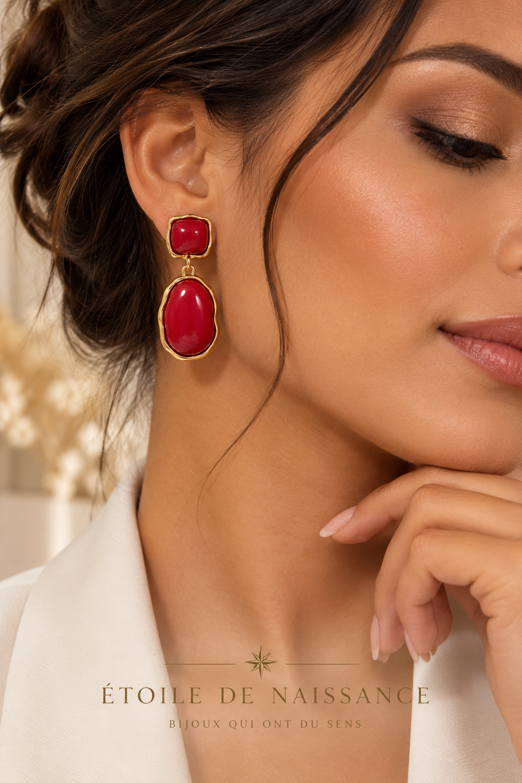 Boucles d’oreilles Soléa – Acier Inoxydable