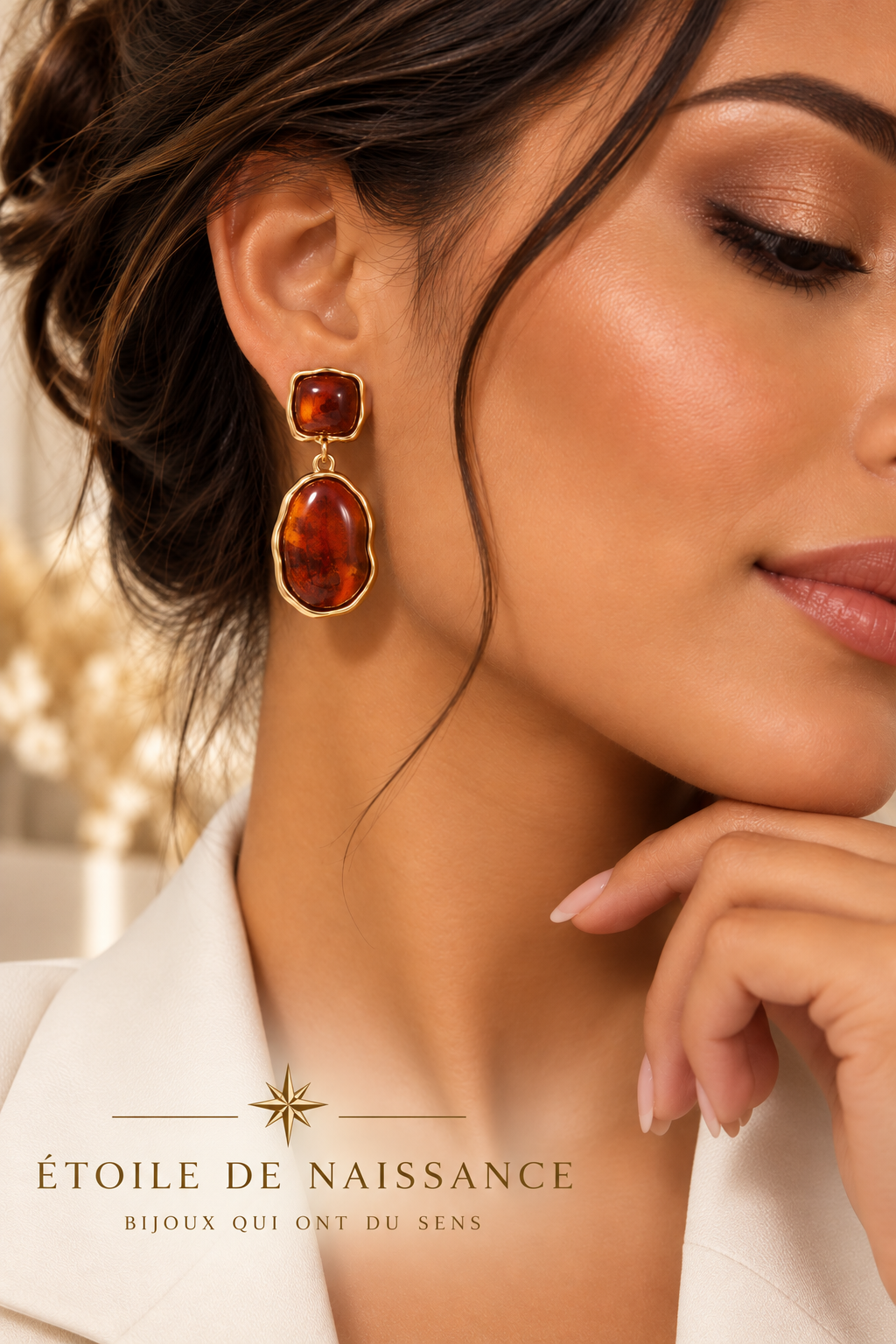 Boucles d’oreilles Soléa – Acier Inoxydable