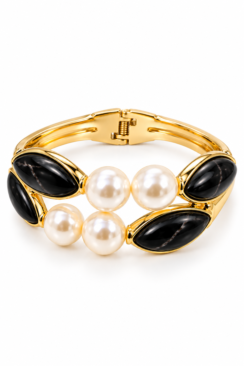 Bracelet Éloria – Perles & Éclat Doré
